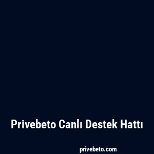 Privebeto Canlı Destek Hattı